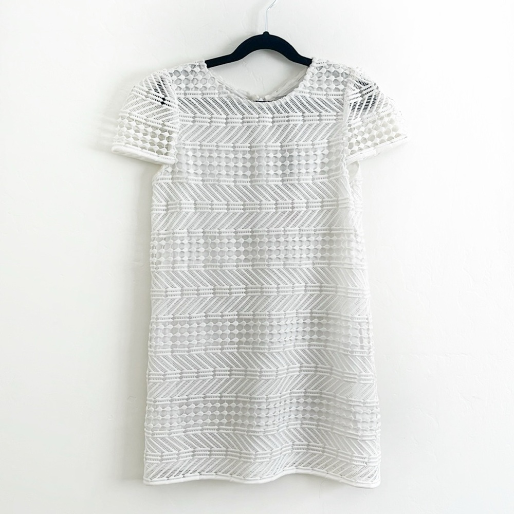 Milly Minis White Eyelet Girl’s Dress Size 10